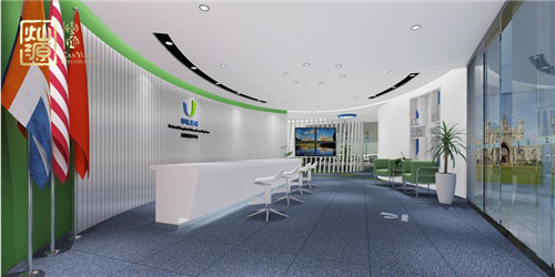 南宁培训机构设计装修-前台 南宁培训机构设计装修-前台