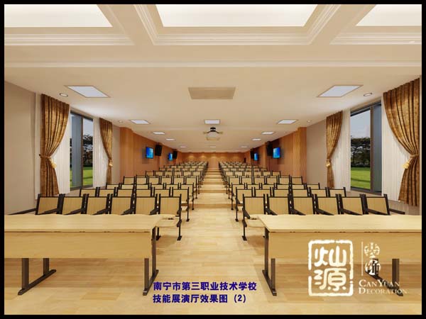 南宁学校装修案例 南宁学校装修案例