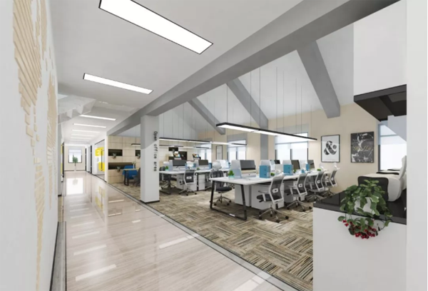 南宁办公室装修设计效果图 南宁办公室装修设计效果图