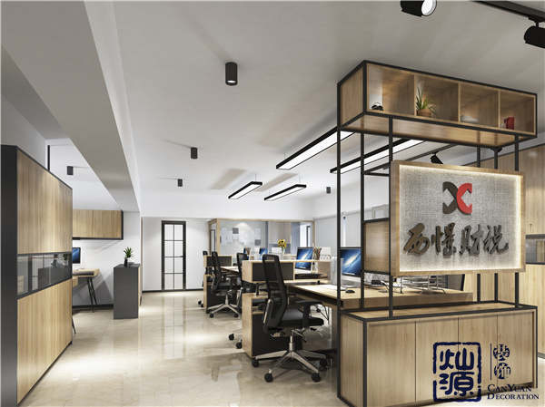 南宁办公室装修效果图2 南宁办公室装修效果图2