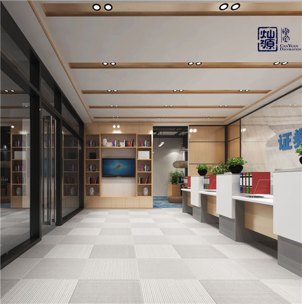 中小企业办公室装修效果图 中小企业办公室装修效果图