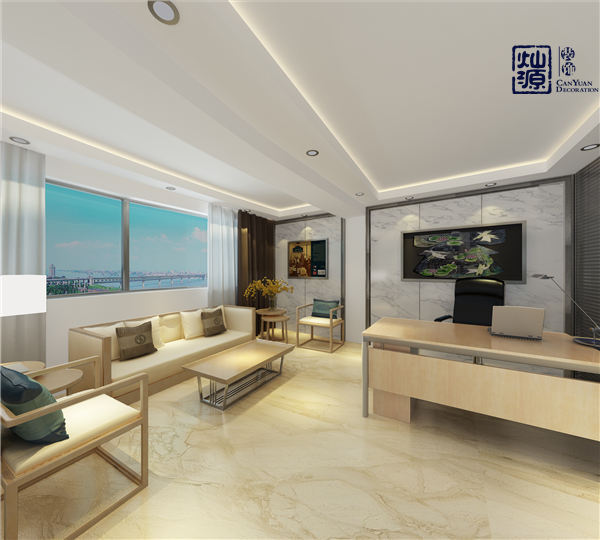 中小企业办公室装修效果图 中小企业办公室装修效果图