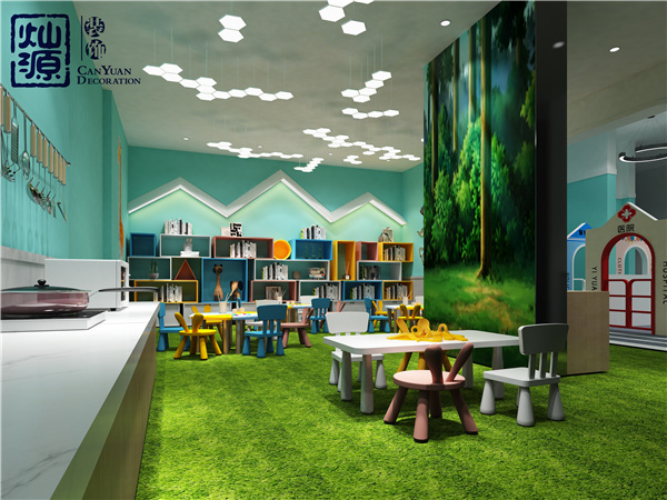幼稚园装修效果图 幼稚园装修效果图
