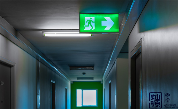 消防通道指示图 消防通道指示图