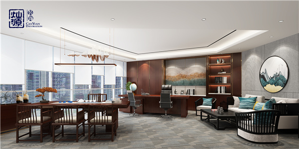 董事长办公室装修设计效果图 董事长办公室装修设计效果图