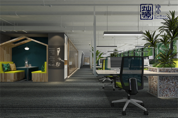 南宁办公室装修公司效果图实例 南宁办公室装修公司效果图实例