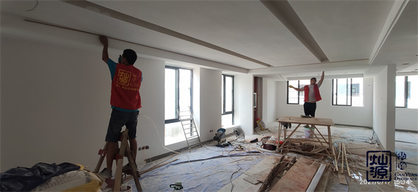 南宁办公室装修公司——灿源装饰施工现场 南宁办公室装修公司——灿源装饰施工现场