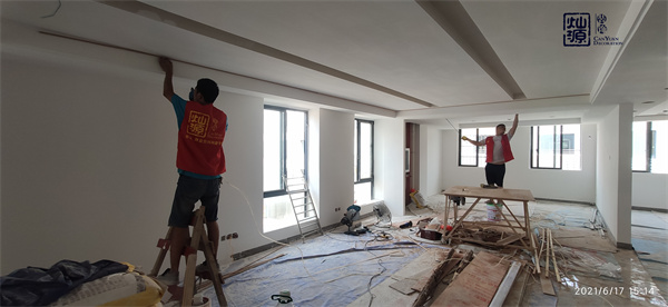 南宁装修公司哪家好?-灿源装饰施工现场 南宁装修公司哪家好?-灿源装饰施工现场