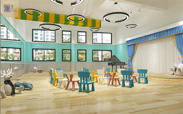 南宁幼儿园装修设计实景图 南宁幼儿园装修设计实景图