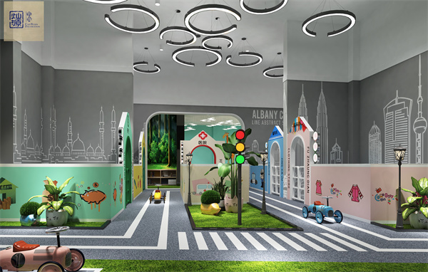 南宁幼儿园装修设计实景图 南宁幼儿园装修设计实景图