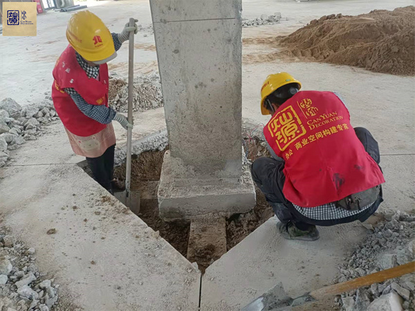 广西装修公司—灿源装饰施工现场 广西装修公司—灿源装饰施工现场