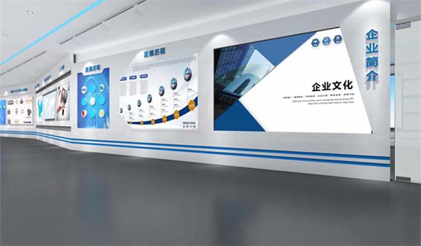 南宁企业展厅设计装修效果图—灿源装饰 南宁企业展厅设计装修效果图—灿源装饰