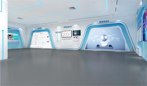 南宁企业展厅设计装修效果图—灿源装饰 南宁企业展厅设计装修效果图—灿源装饰