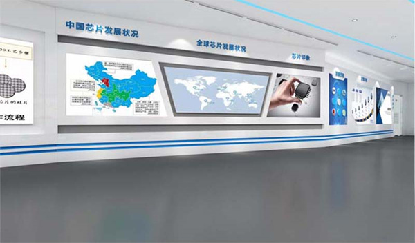 南宁企业展厅设计装修效果图—灿源装饰 南宁企业展厅设计装修效果图—灿源装饰