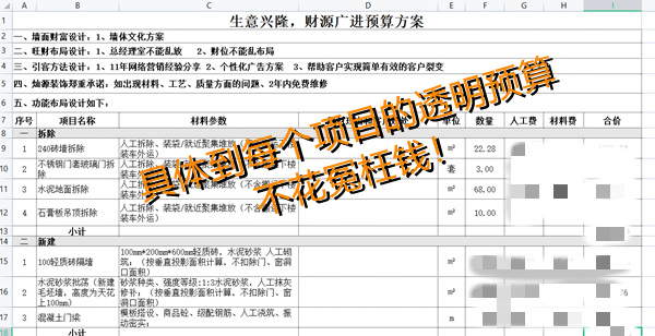 南宁办公室设计装修报价清单—灿源装饰 南宁办公室设计装修报价清单—灿源装饰