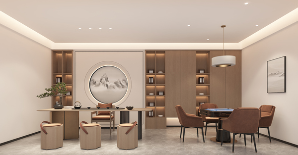 南宁办公会所设计装修效果图—灿源装饰 南宁办公会所设计装修效果图—灿源装饰