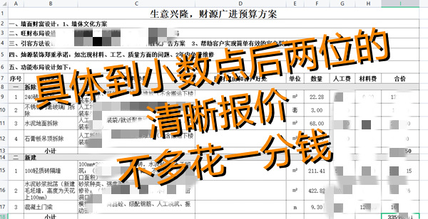 南宁办公室装修公司详细预算—灿源装饰 南宁办公室装修公司详细预算—灿源装饰